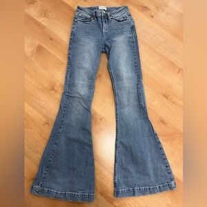 Shyanne Classic Blue Flare Jeans